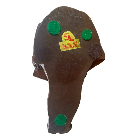 VINTAGE RED MILL MFG.➕Bookend/Figure Girl Reading Book Signed Somerville - Picture 6 of 7